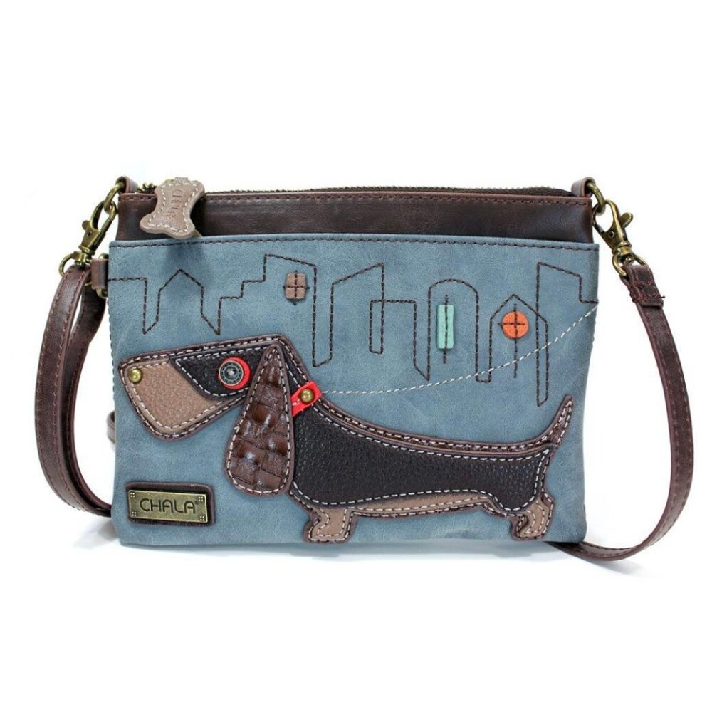 Chala Mini Crossbody Wiener Dog bag